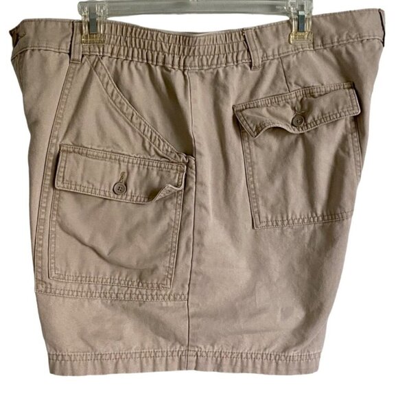 Club Room Mens Tan Cotton Shorts Size 40 - Picture 3 of 6